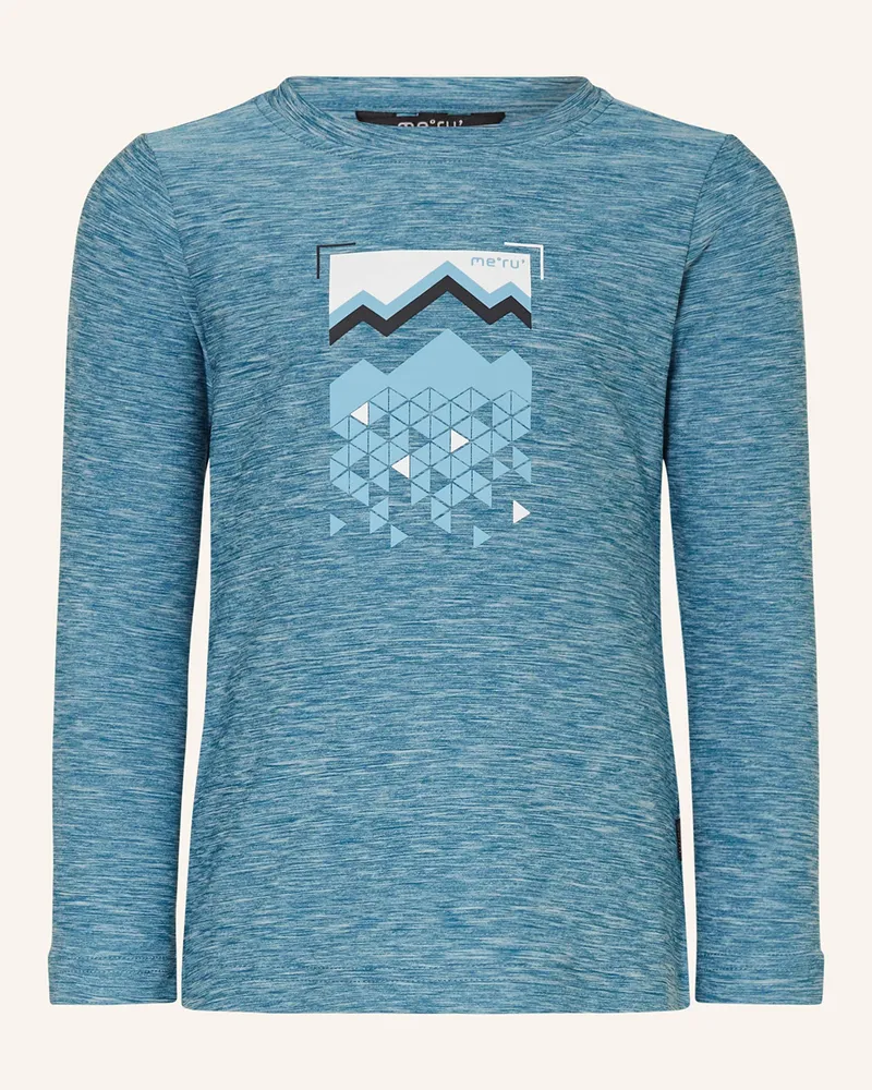 me°ru' Longsleeve CARLTON Hellblau