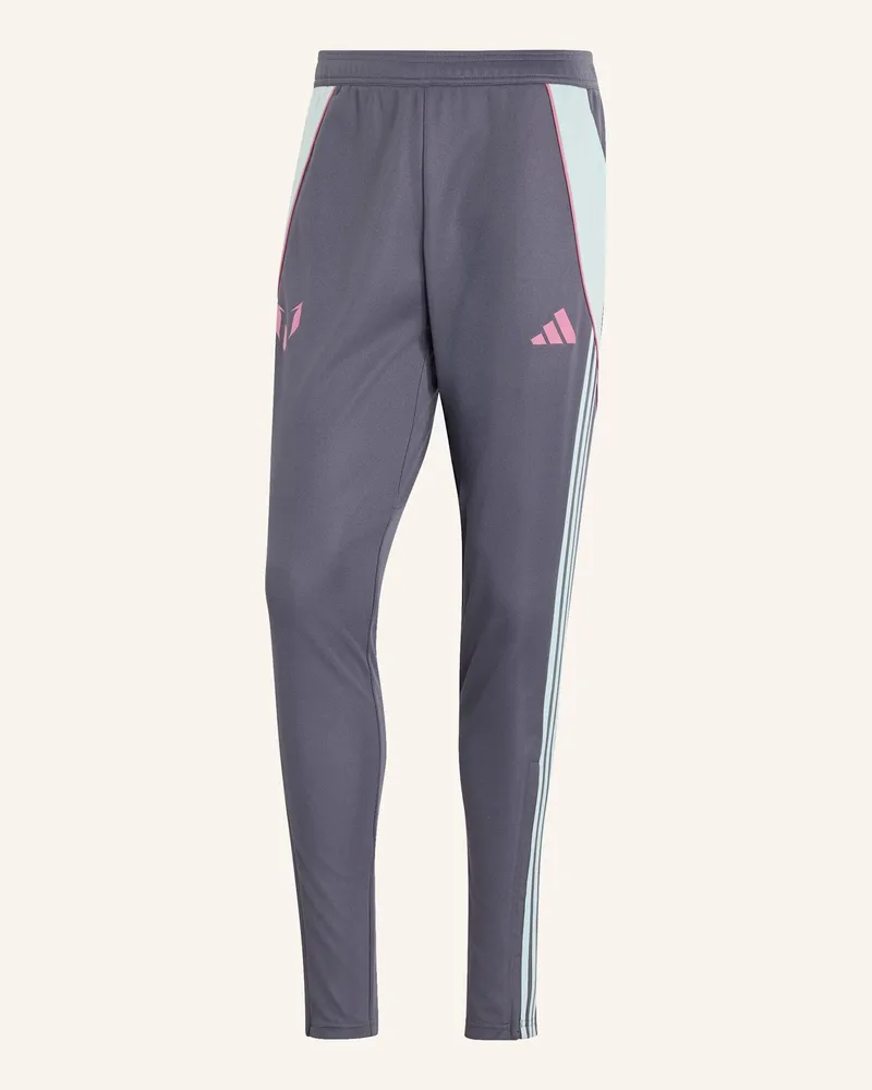 adidas Messi Hose grau Lila