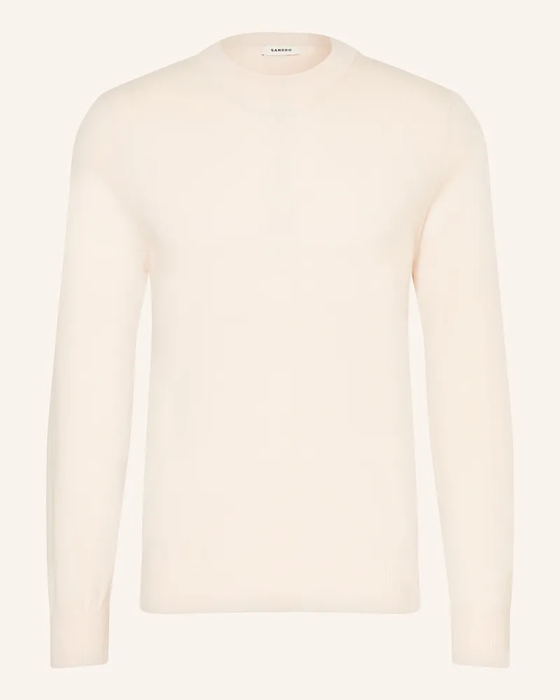 Sandro Cashmere-Pullover Creme