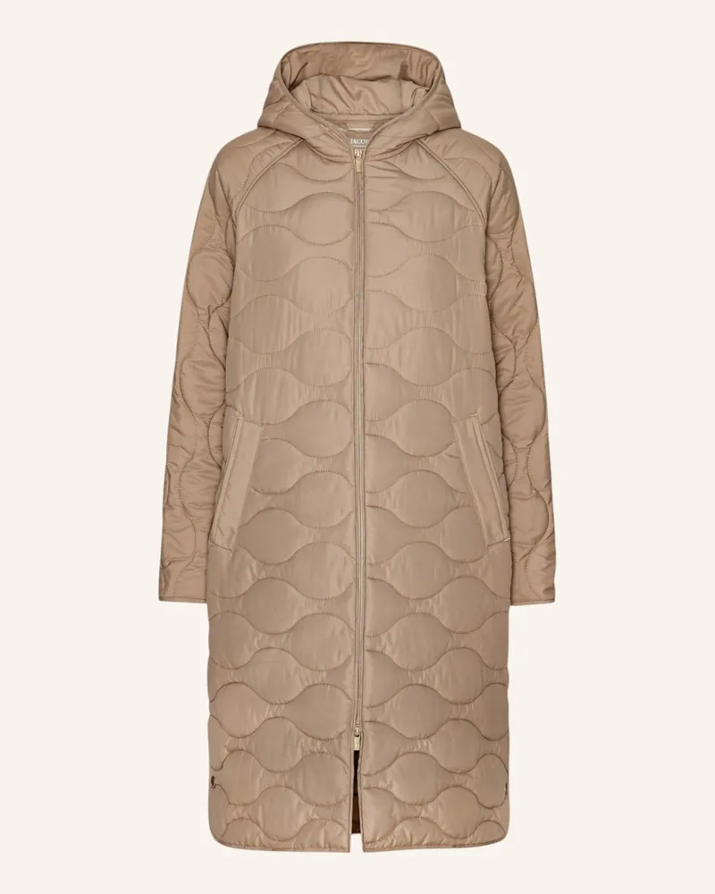 Ilse Jacobsen Steppmantel quilted08 beige Beige