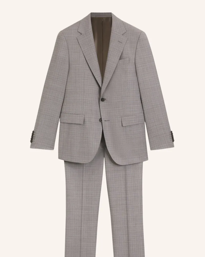 HUGO BOSS Business Anzug L-JARROD-2PCS-241 Regular Fit Khaki