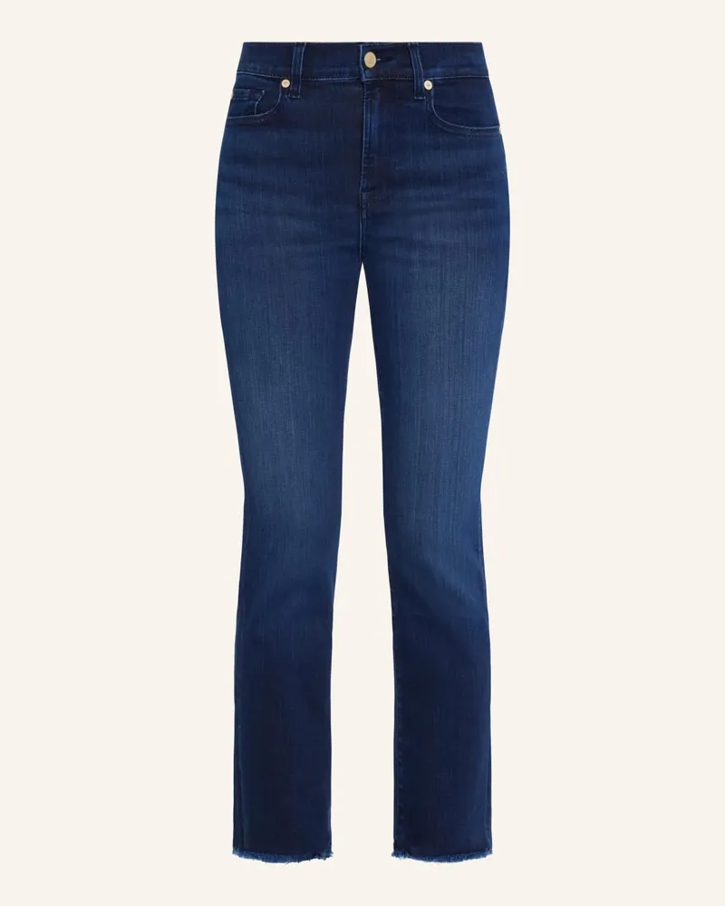 7 for all mankind Jeans THE STRAIGHT CROP Straight fit Blau