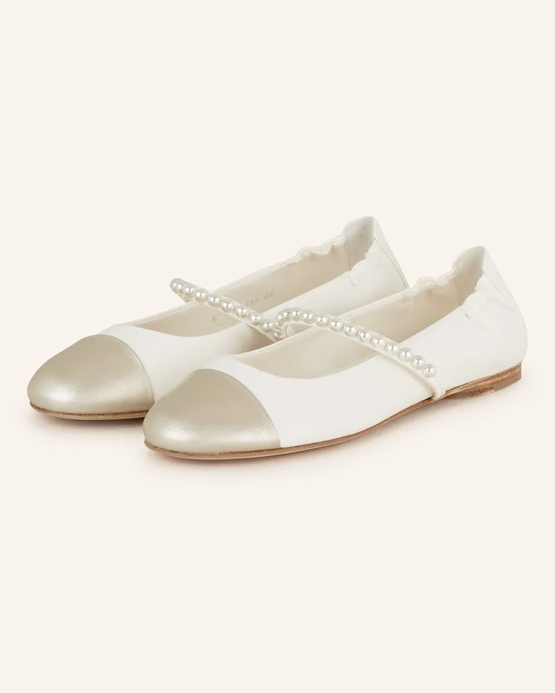 Kennel & Schmenger Mary-Jane-Ballerinas BILLY Weiss