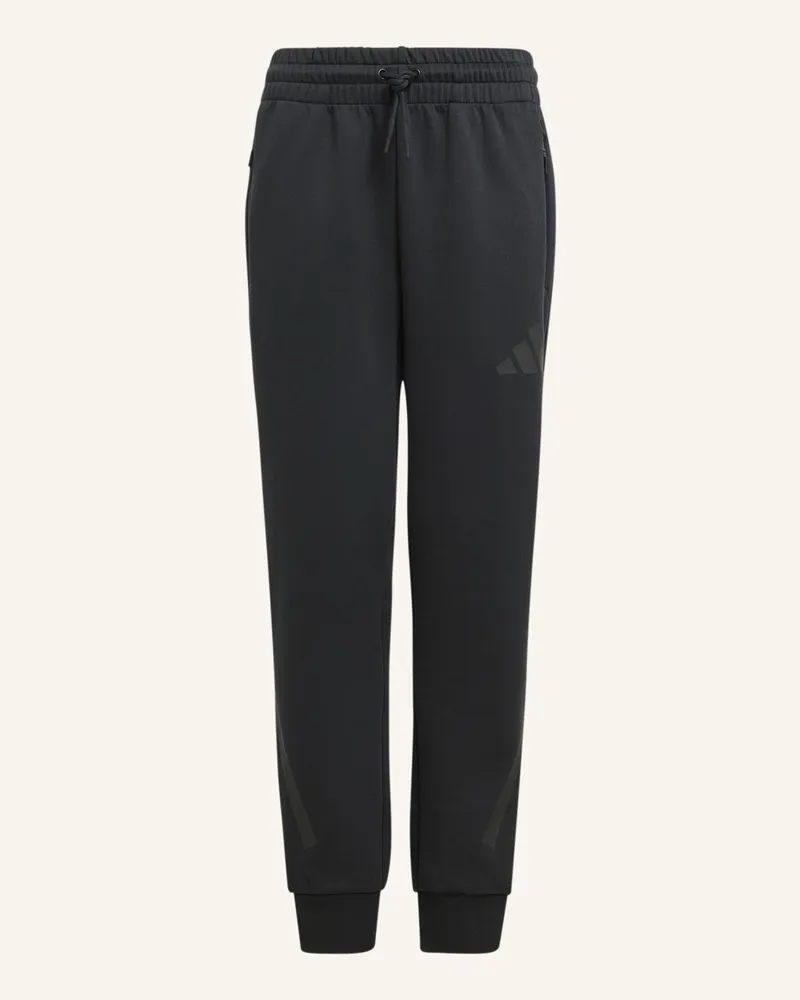adidas Adidas Z.N.E. Hose Mit Schmal Zulaufender Beinform schwarz Schwarz