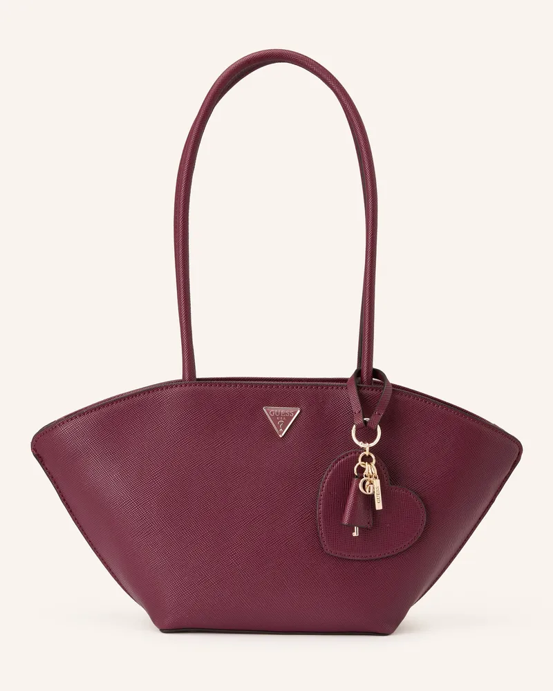 Guess Schultertasche BOLENA Dunkelrot