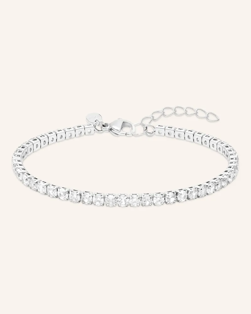 S.Oliver Armband  Aus  Edelstahl silber Silber