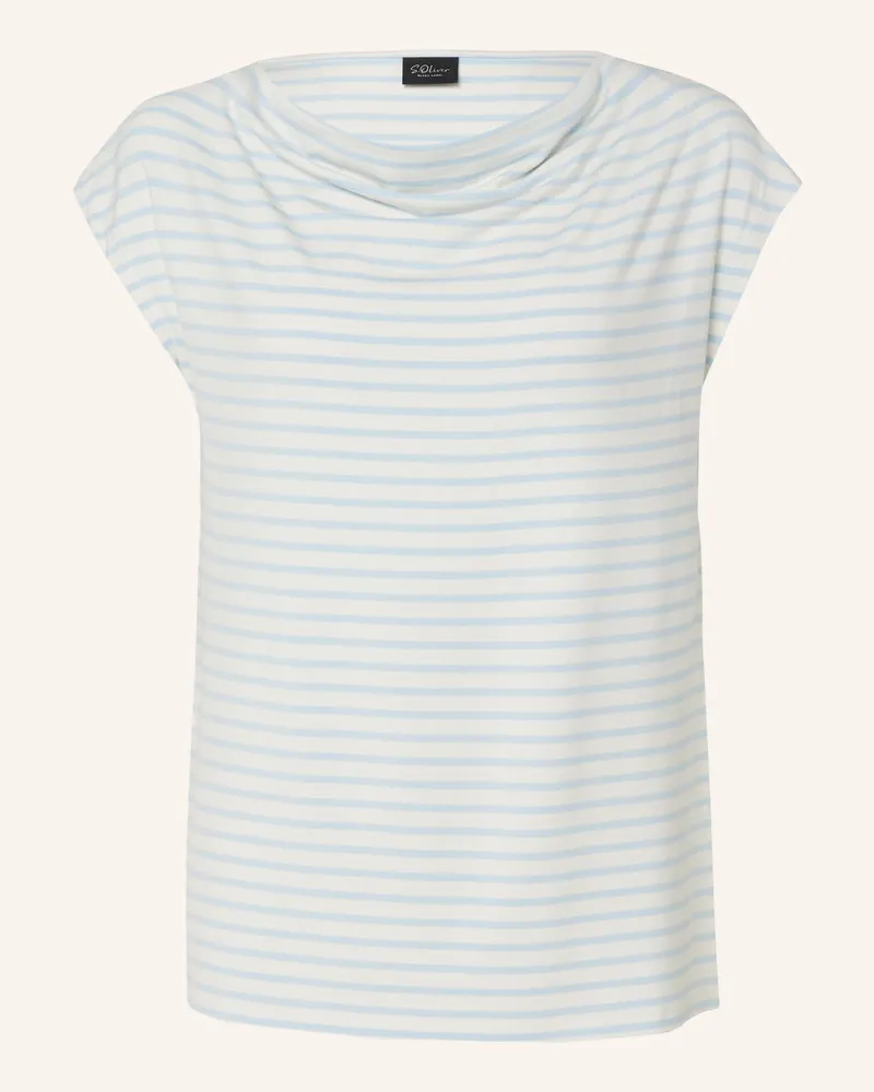 S.Oliver T-Shirt blau Blau