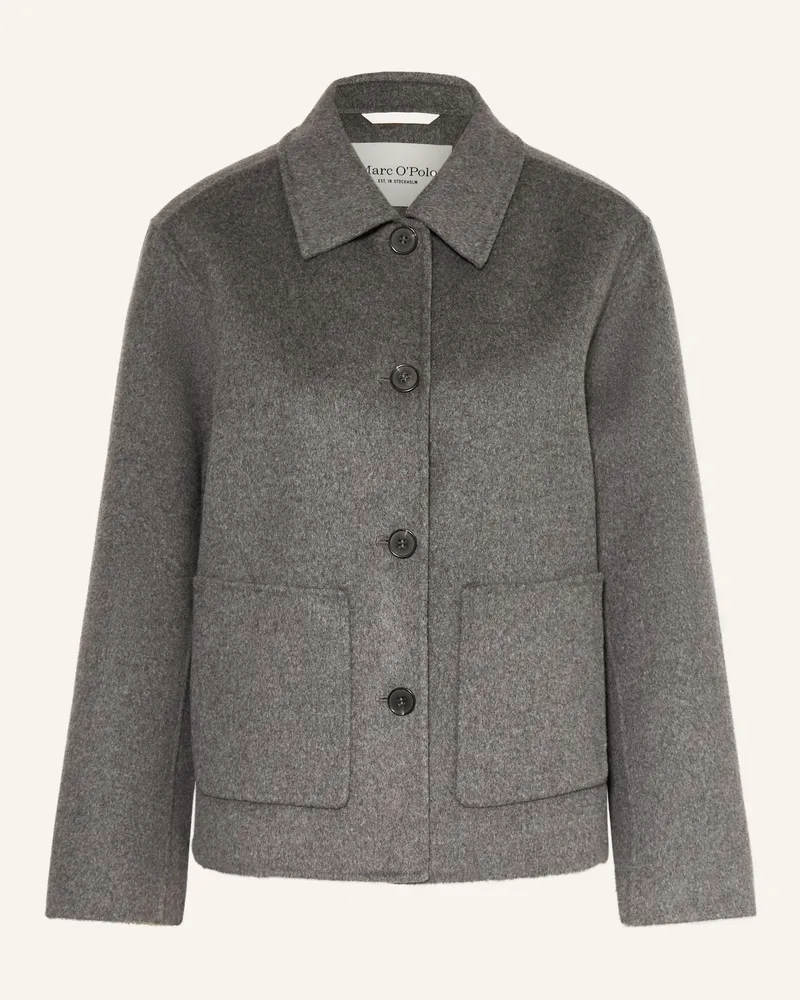 Marc O'Polo Kastenjacke grau Grau