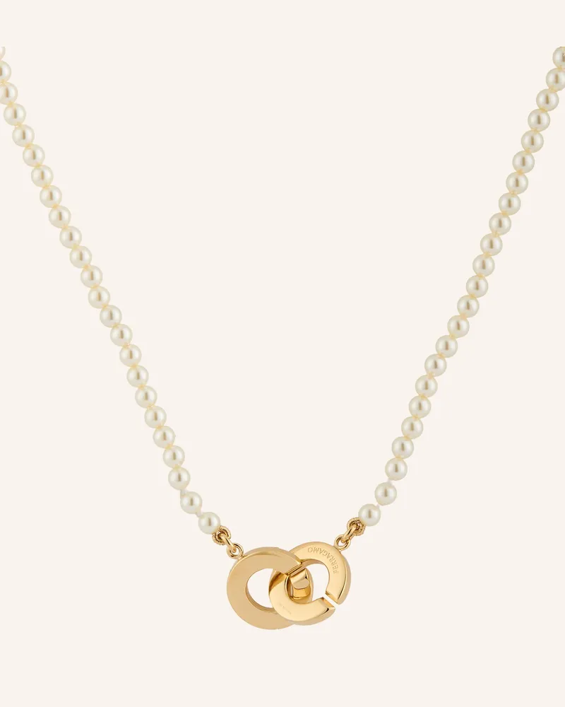 Ferragamo Halskette GANCIO Gold