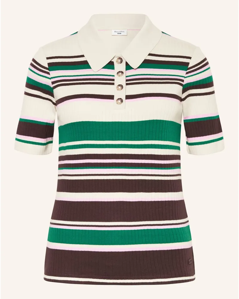 Marc O'Polo Jersey-Poloshirt Beige