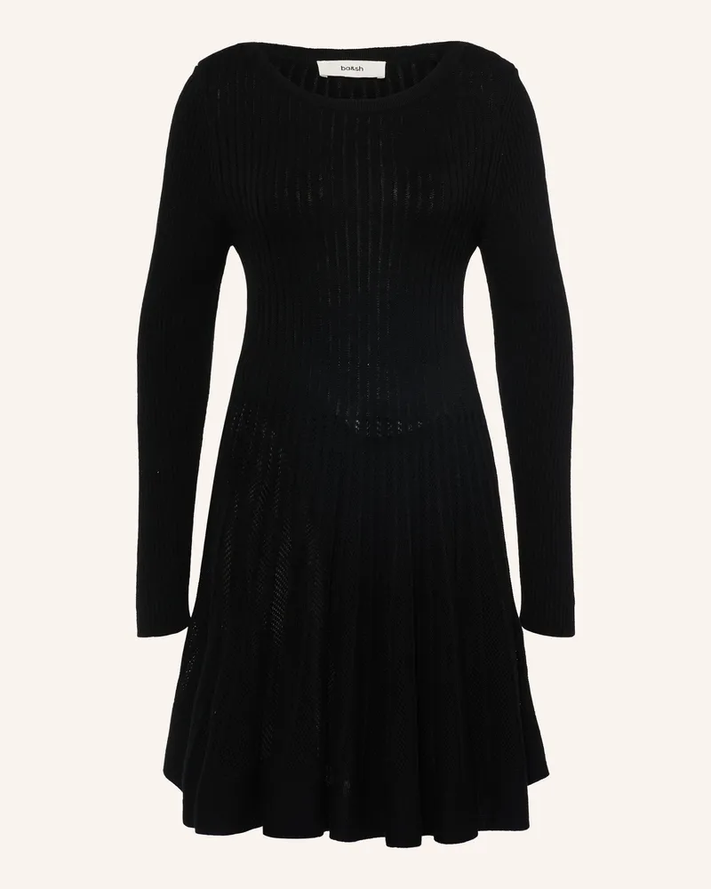 ba&sh Strickkleid Paola schwarz Schwarz