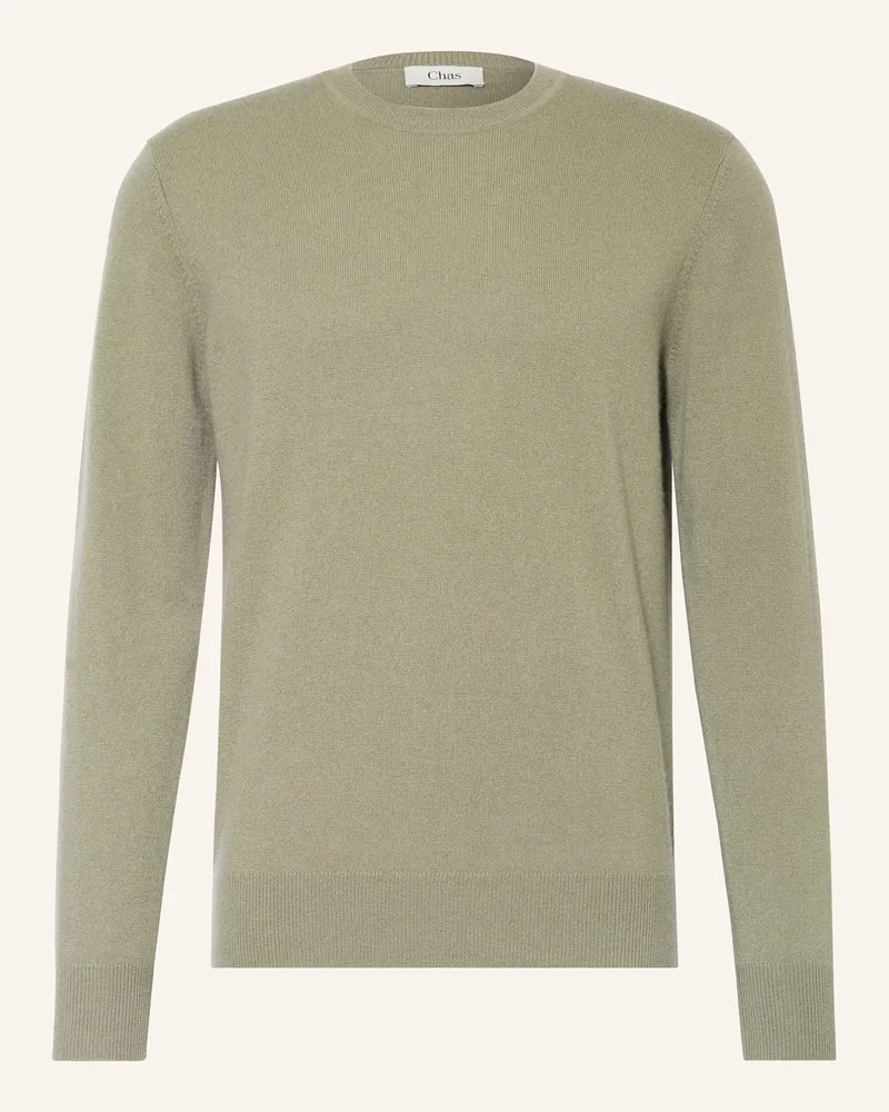 Chas Cashmere-Pullover Hellgrün