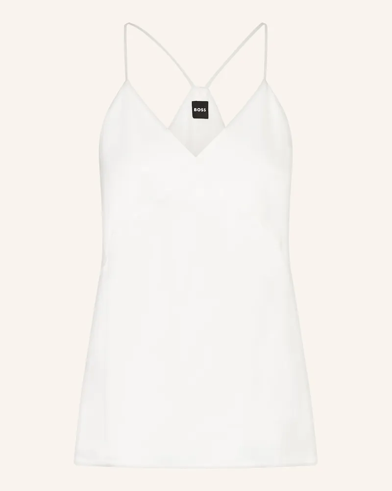 HUGO BOSS Top BARMANI Weiss