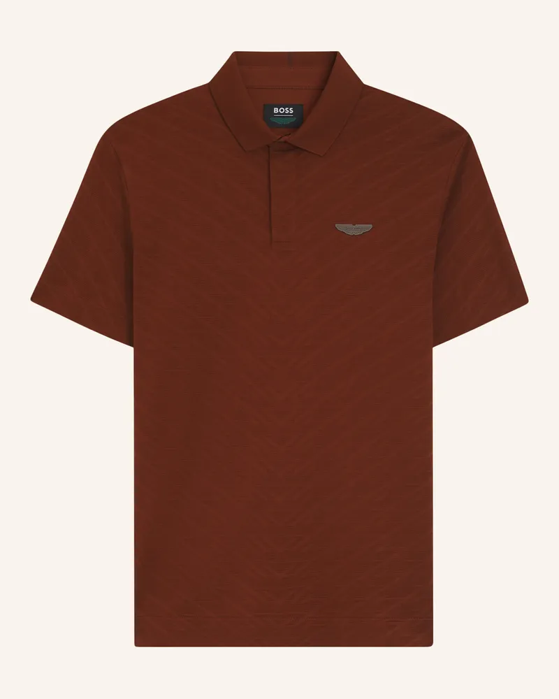 HUGO BOSS Polo C-Prout 180_Am Regular Fit braun Braun