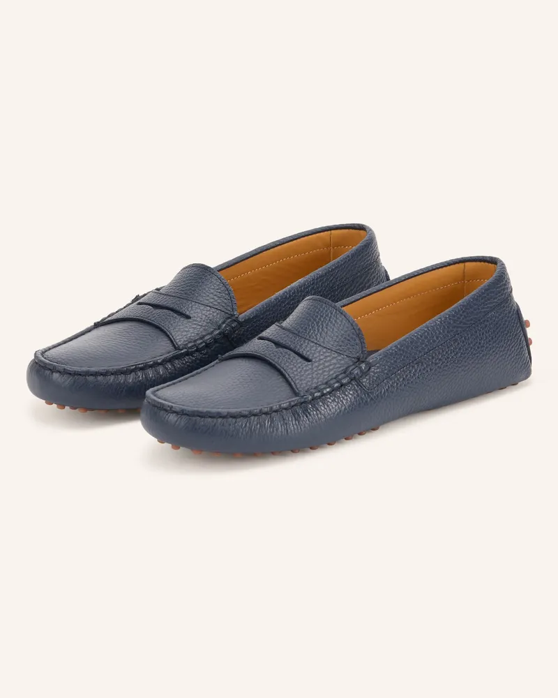 lilienfels Mokassins blau Dunkelblau