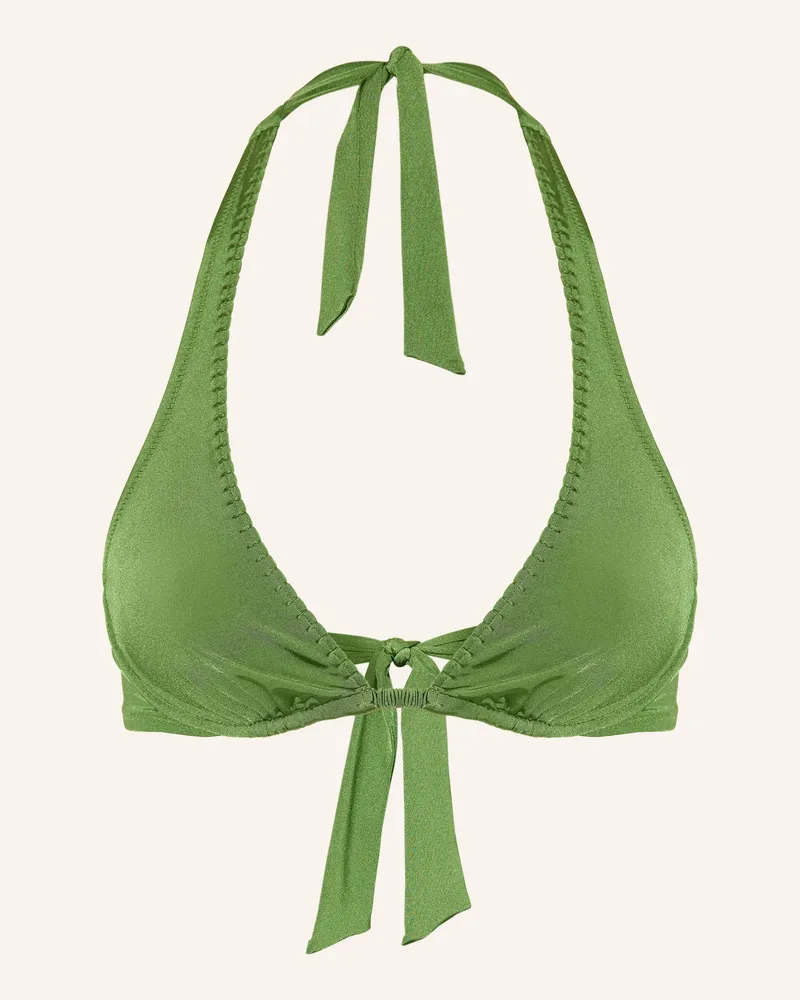 watercult Bügel-Bikini-Top CRAFTED ESSENTIALS Hellgrün