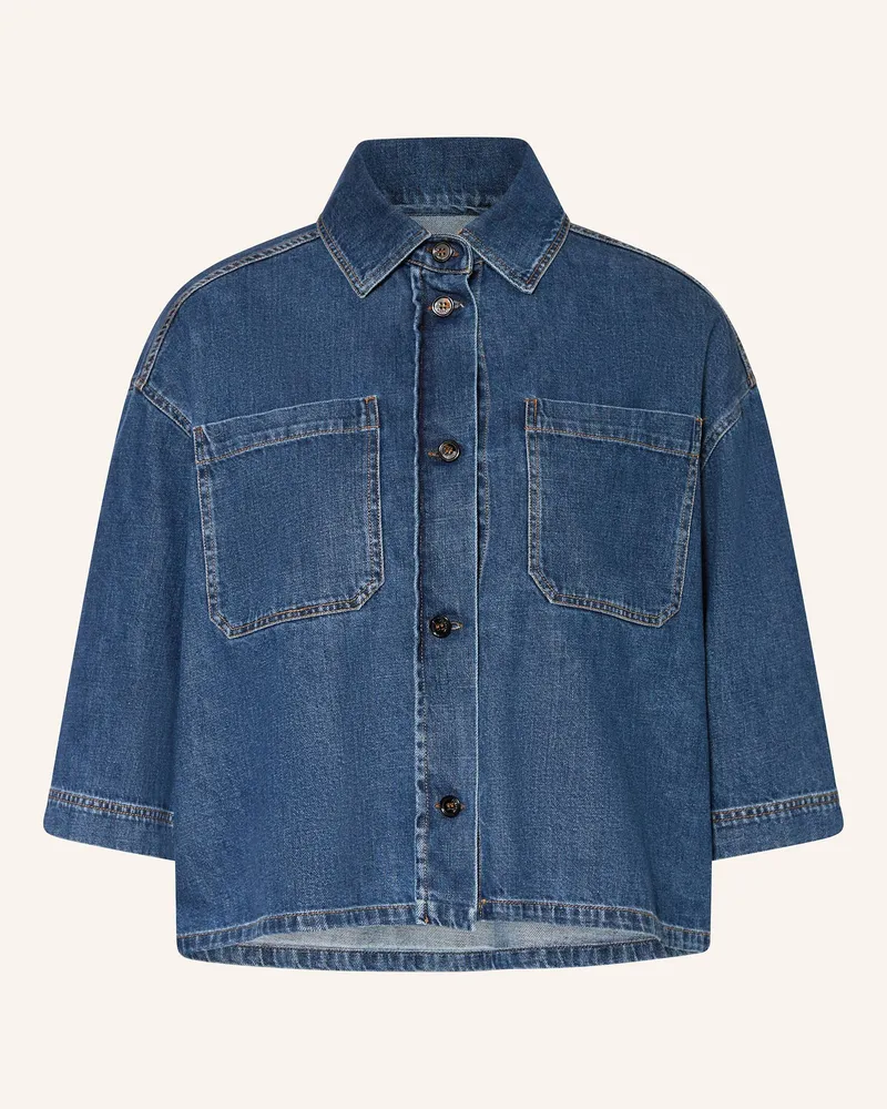 Max Mara Jeansbluse ENZA Blau