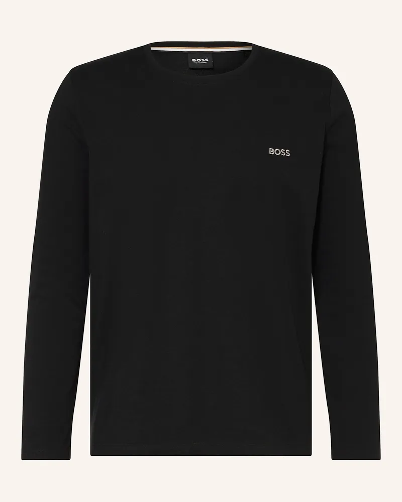 HUGO BOSS Schlafshirt Schwarz