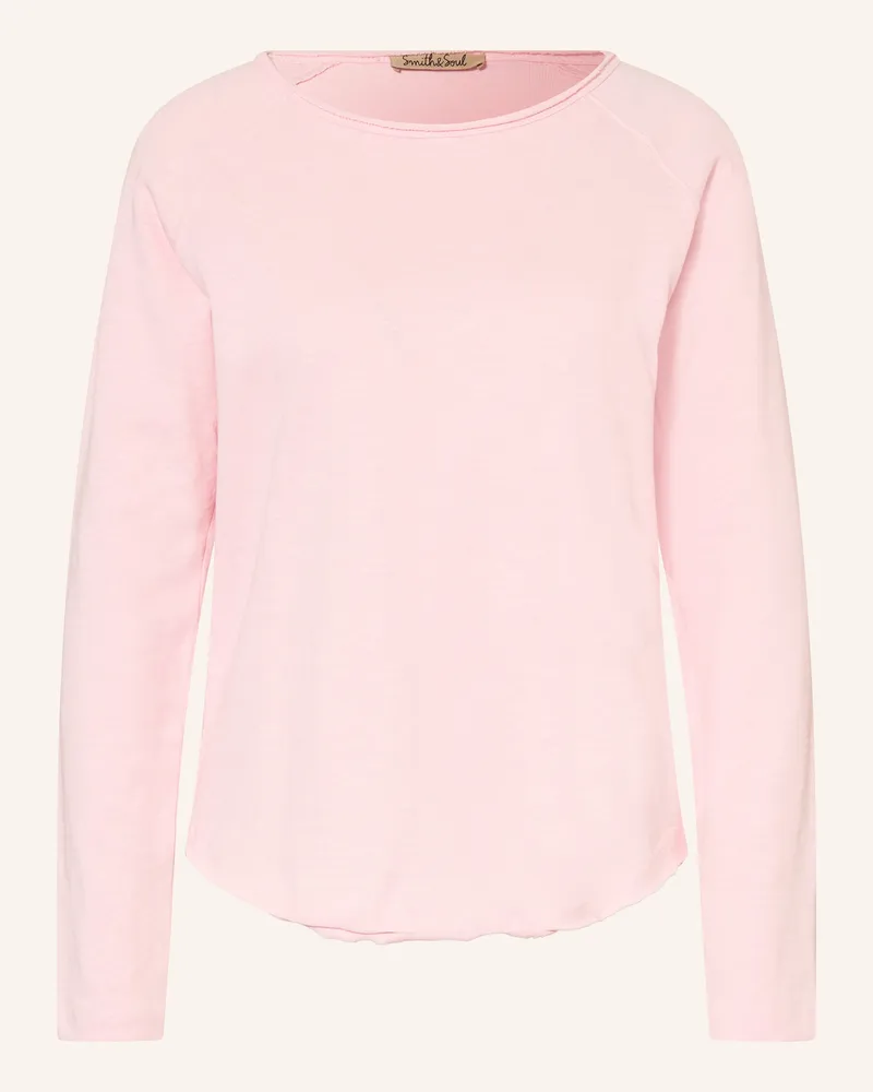 Smith & Soul Longsleeve pink Hellrosa