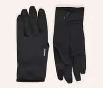 Multisport-Handschuhe Fleece Pro Mit Touchscreen-Funktion schwarz