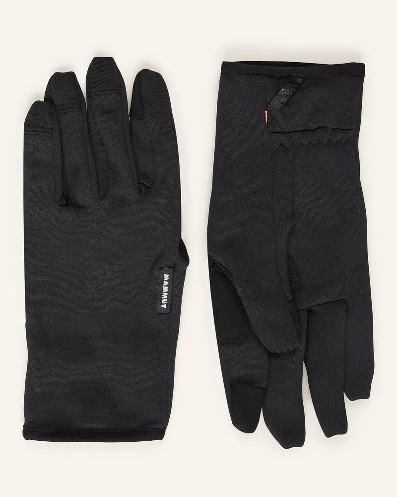 Mammut Multisport-Handschuhe Fleece Pro Mit Touchscreen-Funktion schwarz Schwarz