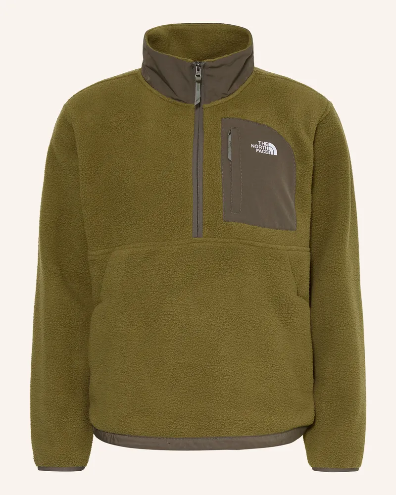 The North Face Fleece-Troyer Yumiori gruen Oliv
