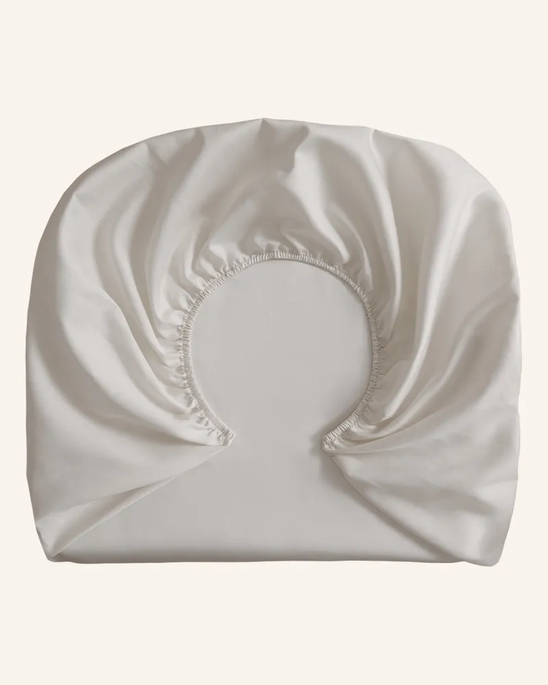 ROYFORT Spannbettlaken BAUMWOLLE Creme