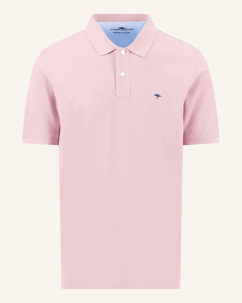 Fynch-Hatton Piqué-Poloshirt Rosa