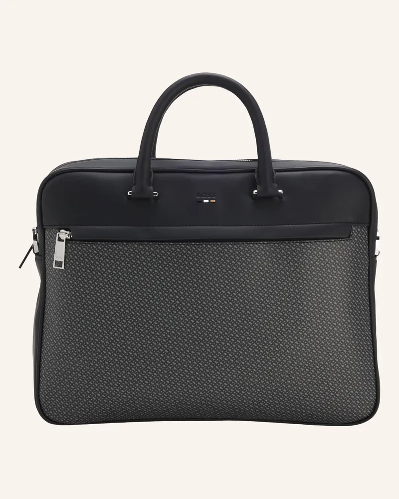 HUGO BOSS Dokumentenmappe RAY_MN_S DOC CASE Schwarz