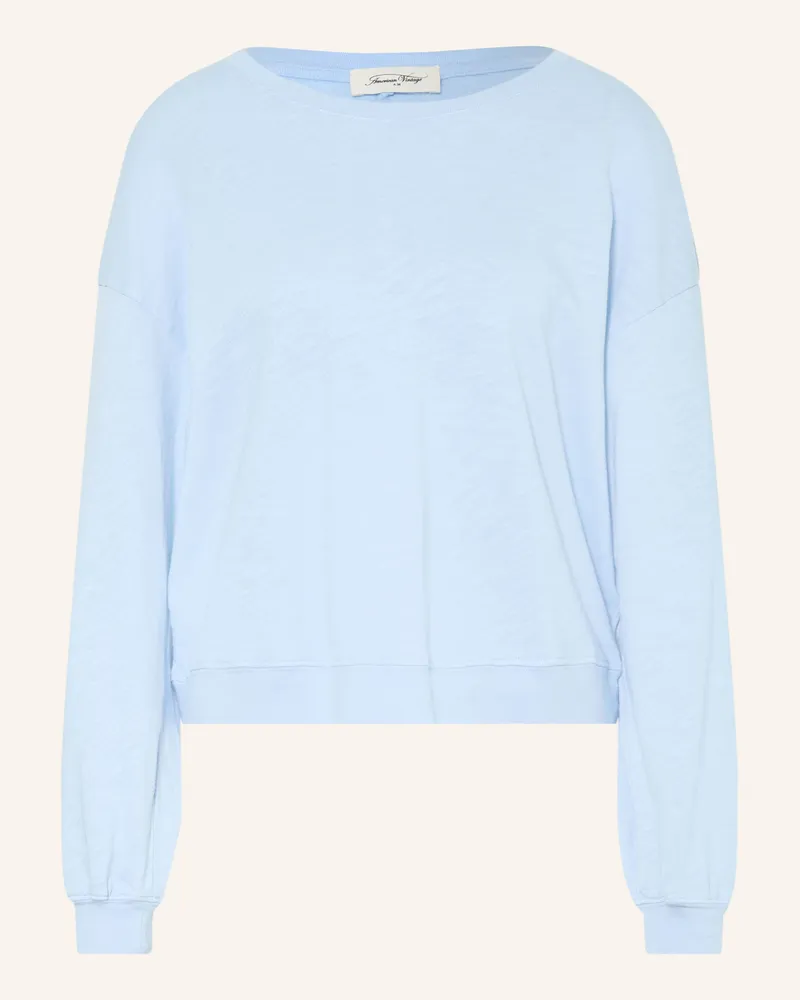 American Vintage T-Shirt Sonoma blau Hellblau