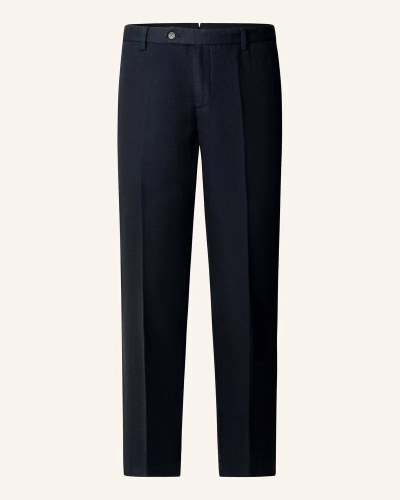 Hackett Chino Cotton Linen Chino blau Blau