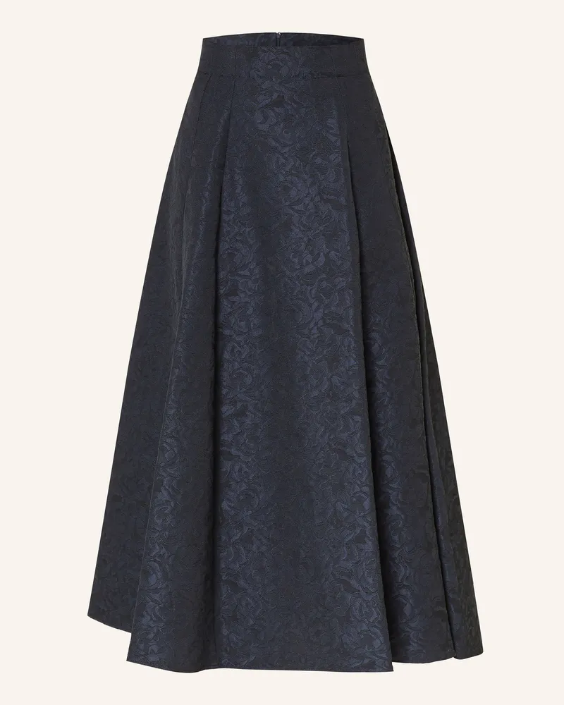 Max Mara Jacquard-Rock Gioia blau Dunkelblau