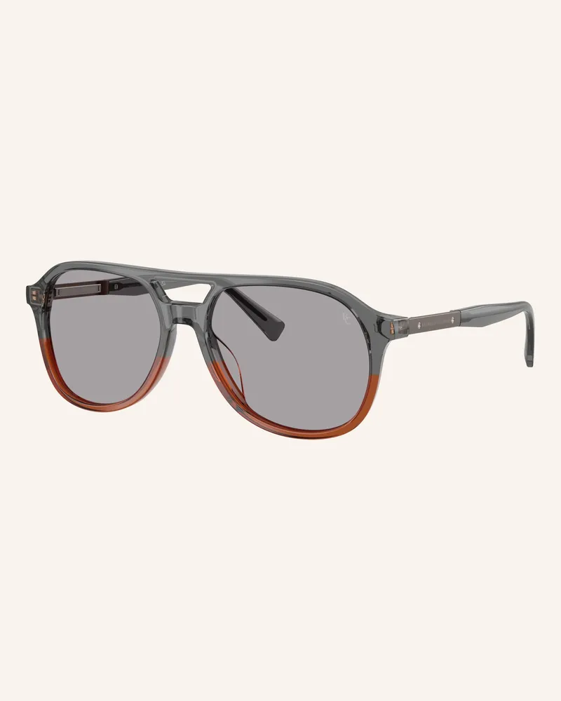 Brunello Cucinelli Sonnenbrille bc4025s braun Grau