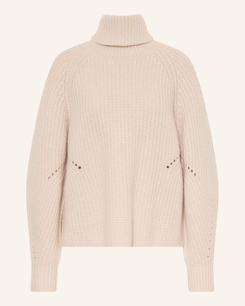 Repeat Rollkragenpullover Mit Cashmere beige Beige