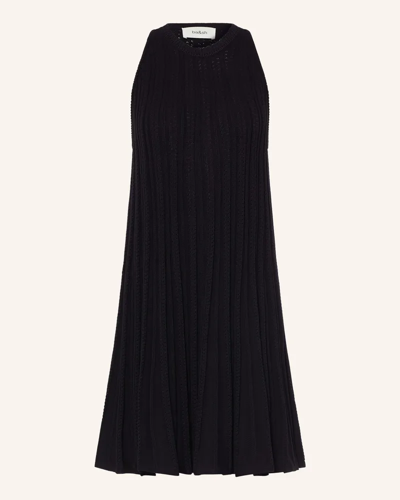 ba&sh Strickkleid Sinnta schwarz Schwarz