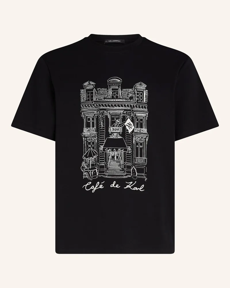 Karl Lagerfeld Karl Lagerfeld x Jorge Parra T-shirt Schwarz