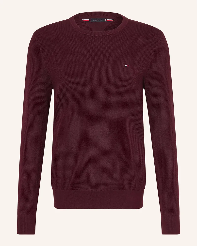 Tommy Hilfiger Pullover rot Dunkelrot