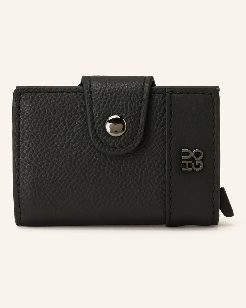 HUGO BOSS Geldbörse QUANTIC SECRID Schwarz
