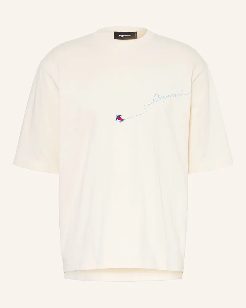 Dsquared2 T-Shirt beige Creme