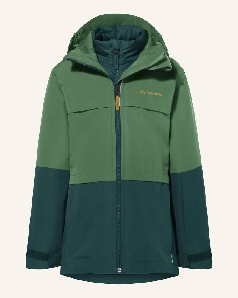Vaude 3In1-Jacken Kids Snow Cup 3In1 J Iii gruen Grün