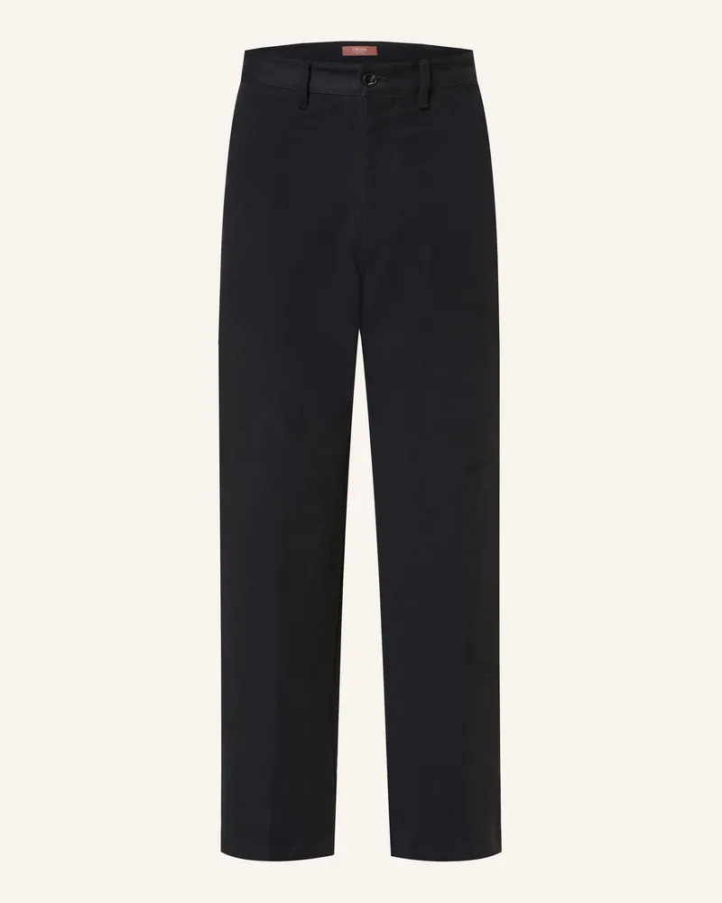 CRUNA Chino Greenwich Regular Fit blau Dunkelblau