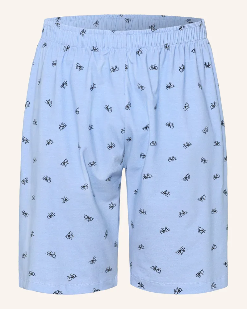 Strokesman's Schlafshorts Hellblau