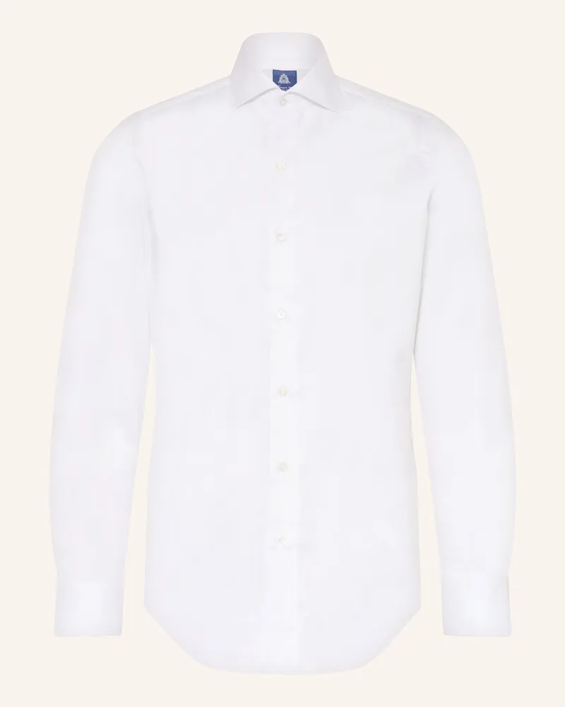 Finamore 1925 Hemd Napoli Regular Fit weiss Weiss