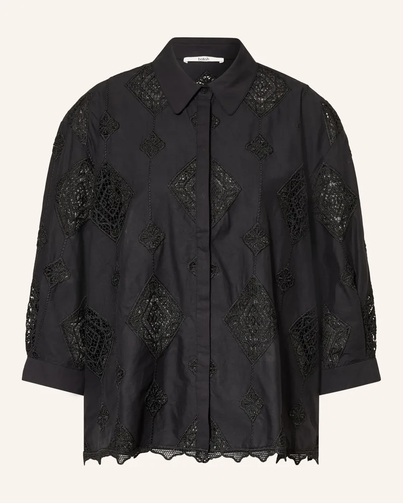 ba&sh Hemdbluse Muriel Mit 3/4-Arm schwarz Schwarz