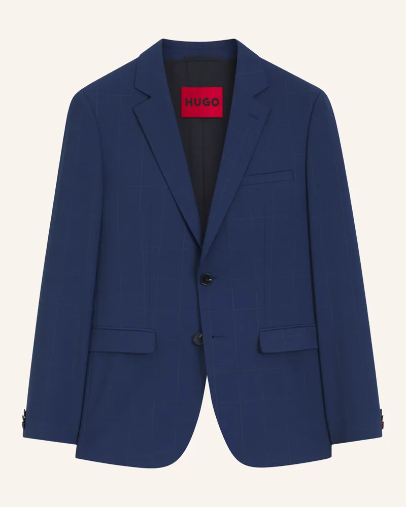 HUGO BOSS Business Anzug Arti-hesten253x Extra-Slim Fit blau Blau