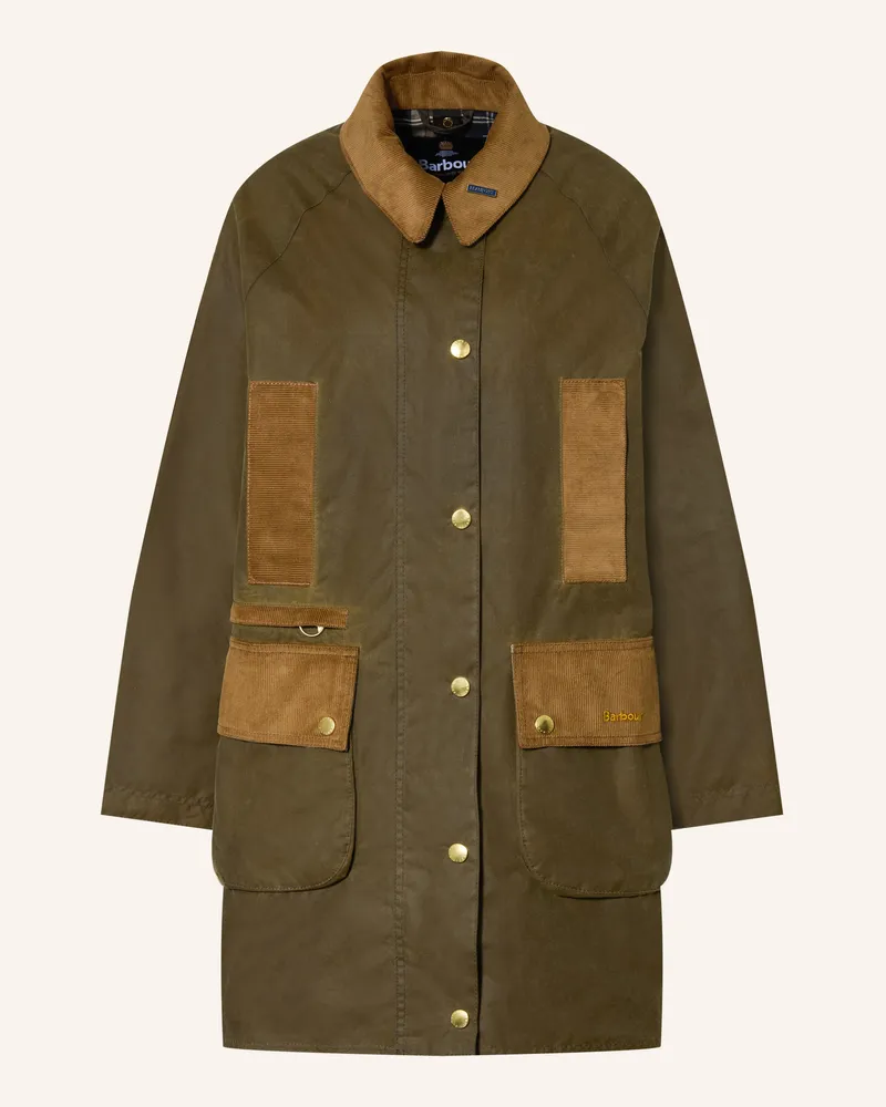 Barbour Parka Icon gruen Khaki