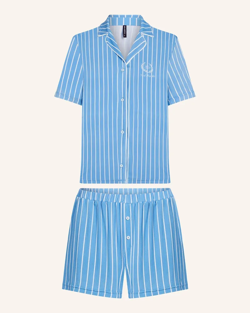 Karl Lagerfeld Nachtwäsche blau Blau