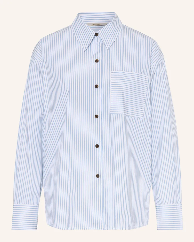 Barbour Hemdbluse Polly blau Blau