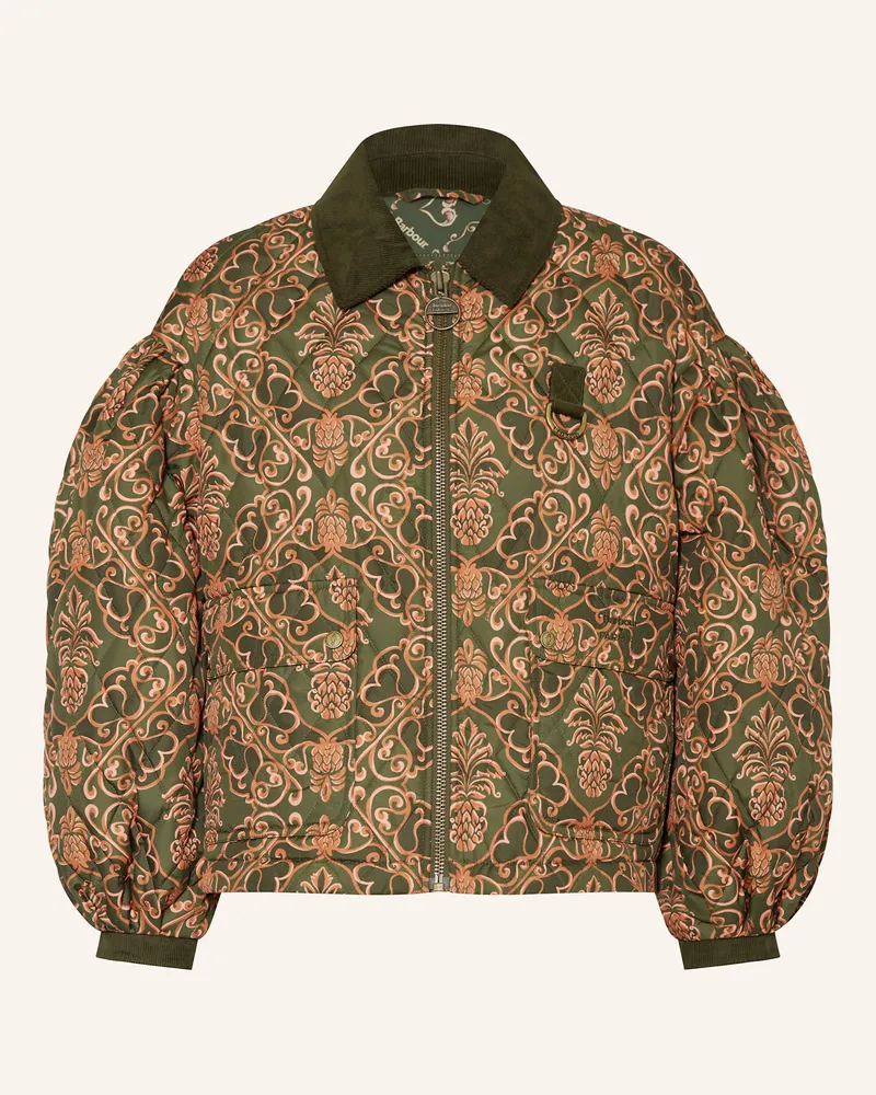 Barbour Steppblouson LUISA Oliv