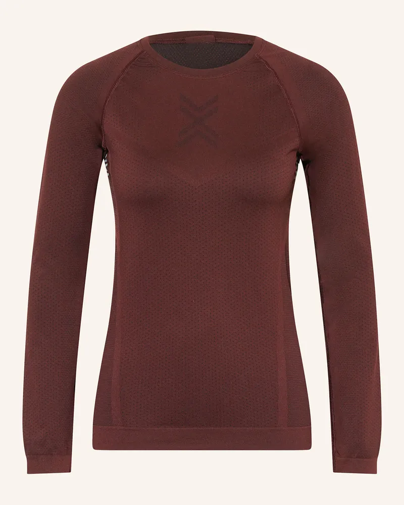 X-Bionic Laufshirt XCEED RUN SHIRT LS WMN Dunkelrot